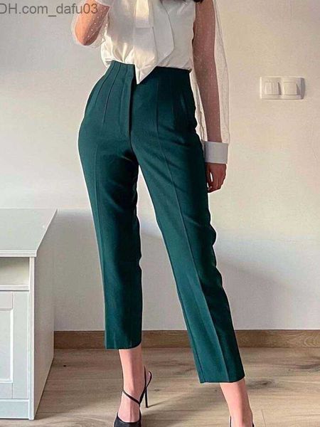 women's pants capris traf 2023 pencil women's pants multi color high waist pants women's street clothing casual women trouser, Black;white
women's pants capris traf 2023 pencil women's pants multi color high waist pants women's street clothing casual women trouser, Black;white