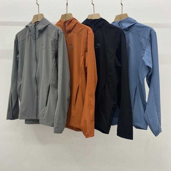 triple layer laminated rubber hooded jackets men women outdoor sports windbreaker arc designer jacket embroidered zipper hooded outdoor jack, Black;brown
triple layer laminated rubber hooded jackets men women outdoor sports windbreaker arc designer jacket embroidered zipper hooded outdoor jack, Black;brown