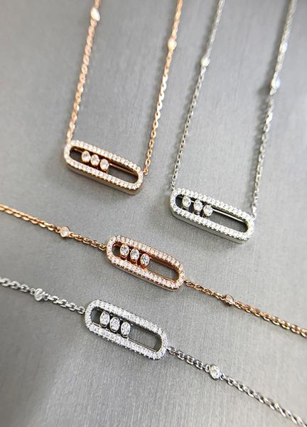 classic design move stones sliding three diamond necklace 18k rose gold sterling silver moving stones pendant3746771
classic design move stones sliding three diamond necklace 18k rose gold sterling silver moving stones pendant3746771