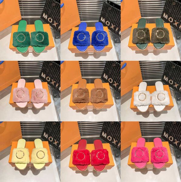 luxury designer fur slippers women's winter warm 2023 lock it furry wool fuzzy gold-tone circle buckle women leisure holiday lazy sanda, Black
luxury designer fur slippers women's winter warm 2023 lock it furry wool fuzzy gold-tone circle buckle women leisure holiday lazy sanda, Black