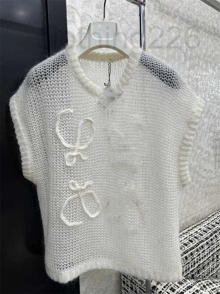 women's vests designer 23 early autumn new le mohair knitted breathable and slim hook flower embroidery hollow out to show temperament, Black;white
women's vests designer 23 early autumn new le mohair knitted breathable and slim hook flower embroidery hollow out to show temperament, Black;white