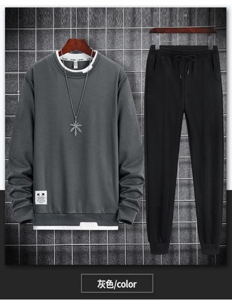 men tracksuits spring casual outwear sweatshirts sweartpants two piece set male breathable sweat suits8000542, Gray
men tracksuits spring casual outwear sweatshirts sweartpants two piece set male breathable sweat suits8000542, Gray