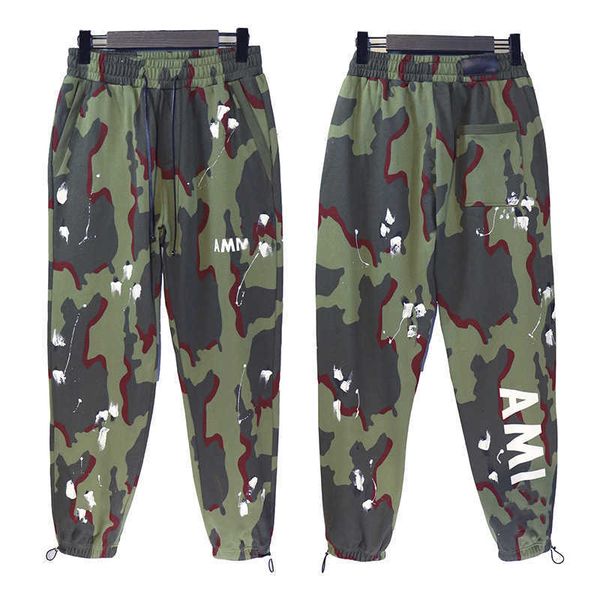 a autumn and winter new high street camouflage hoodie men's and women's loose hip hop couple's casual pants, Black
a autumn and winter new high street camouflage hoodie men's and women's loose hip hop couple's casual pants, Black