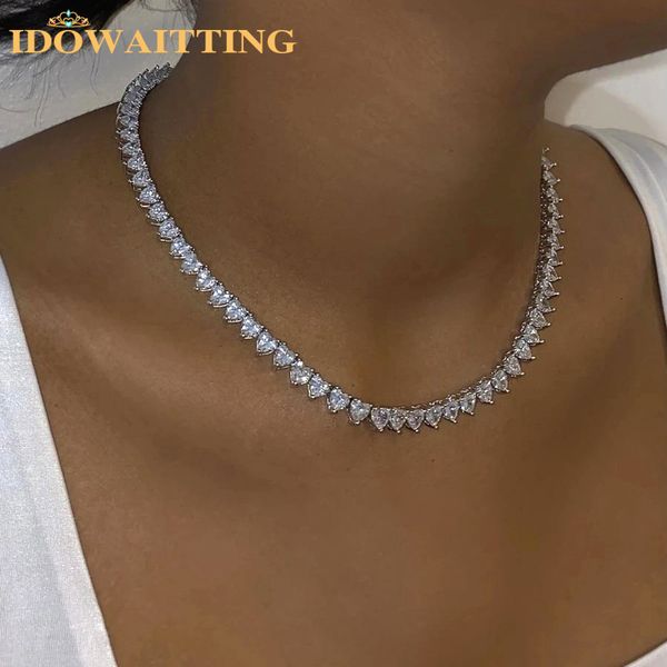 pendant necklaces white pink iced out bling 5a heart cz paved heart tennis necklace for women girlfriend valentine's day fashion jewelr, Silver
pendant necklaces white pink iced out bling 5a heart cz paved heart tennis necklace for women girlfriend valentine's day fashion jewelr, Silver