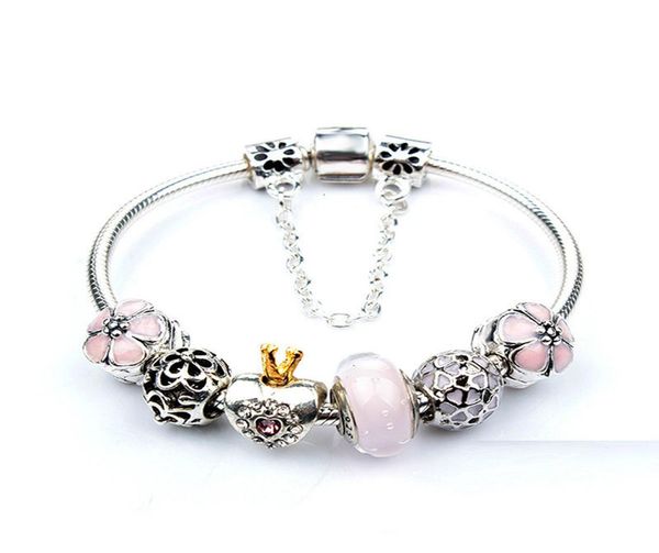 fashion crown crystal bead bracelet for style pendant charm bead jewelry with8750721, Black
fashion crown crystal bead bracelet for style pendant charm bead jewelry with8750721, Black