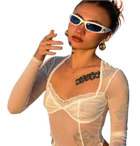 women039s tshirt fried summer lace mesh seethrough longsleeved shirt women6286411, White
women039s tshirt fried summer lace mesh seethrough longsleeved shirt women6286411, White