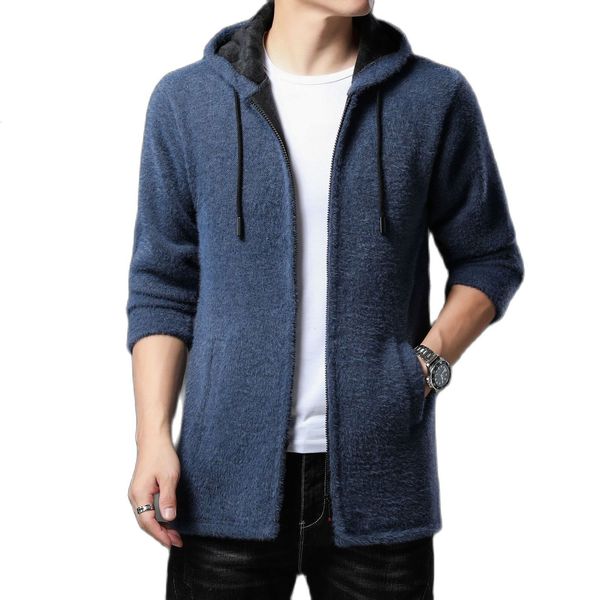 men's trench coats autumnwinter korean style casual fashion faux mink fleece windbreaker solid cardigan midlength hooded male 230808, Tan;black
men's trench coats autumnwinter korean style casual fashion faux mink fleece windbreaker solid cardigan midlength hooded male 230808, Tan;black