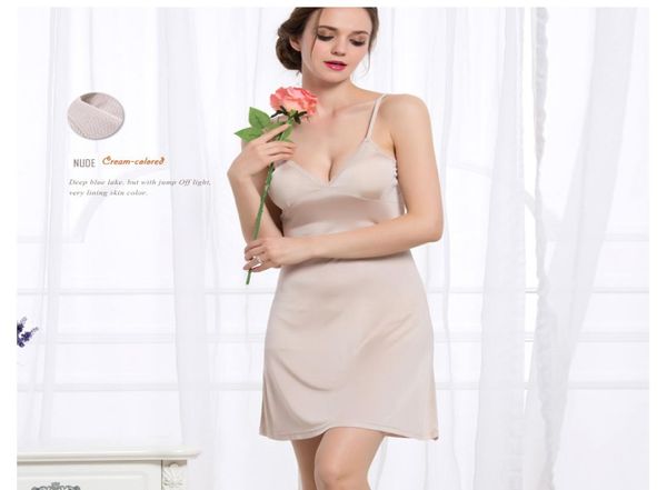 wholewomen full slips real silk slip solid v deep neck anti emptied padded bra slips new underwear comfortable sleep dre4334164, Black;red
wholewomen full slips real silk slip solid v deep neck anti emptied padded bra slips new underwear comfortable sleep dre4334164, Black;red