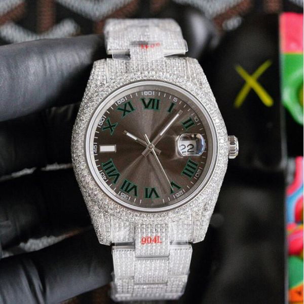automatic watches mans watch men diamonds wristwatch 41mm men casual business wristwatch montre de luxe folding buckle life waterproof wrist, Slivery;brown
automatic watches mans watch men diamonds wristwatch 41mm men casual business wristwatch montre de luxe folding buckle life waterproof wrist, Slivery;brown