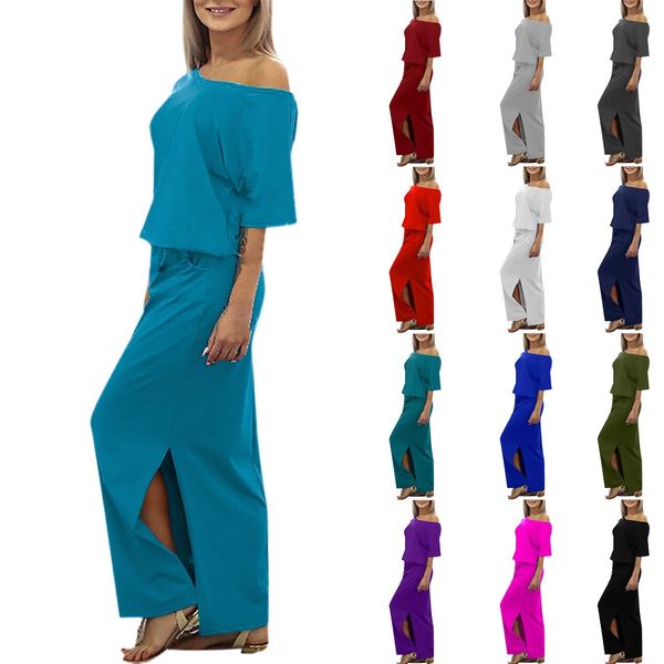 urban dresses elegant off shoulder side split pocket loose dress fashion short sleeve tie waist straight dresses for women casual streetwear, White;black
urban dresses elegant off shoulder side split pocket loose dress fashion short sleeve tie waist straight dresses for women casual streetwear, White;black