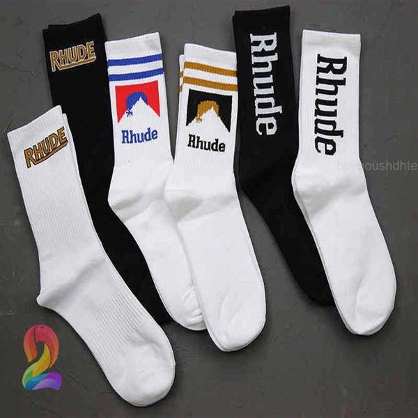 2 pairs rhude socks cotton european american street trend men women socks simple letter rhude couple in-tube socksk81216k, Black
2 pairs rhude socks cotton european american street trend men women socks simple letter rhude couple in-tube socksk81216k, Black