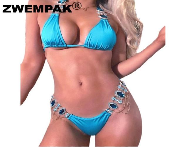 women039s lake blue diamond swimwear halter bandage crystal bikinis metal chain decoration swimsuit female beachwear biquin4452267, White;black
women039s lake blue diamond swimwear halter bandage crystal bikinis metal chain decoration swimsuit female beachwear biquin4452267, White;black