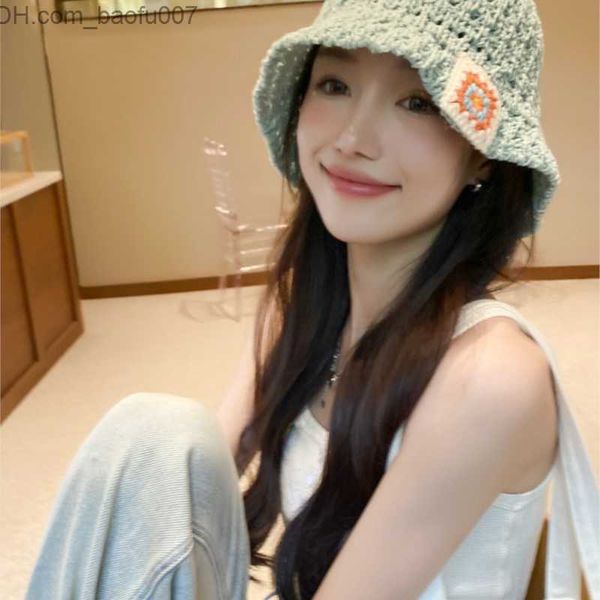 beanie/skull caps summer and spring tourism sun hat women's knitted flower hat women's hooked fishing hat korea outdoor tourism ba, Blue;gray
beanie/skull caps summer and spring tourism sun hat women's knitted flower hat women's hooked fishing hat korea outdoor tourism ba, Blue;gray