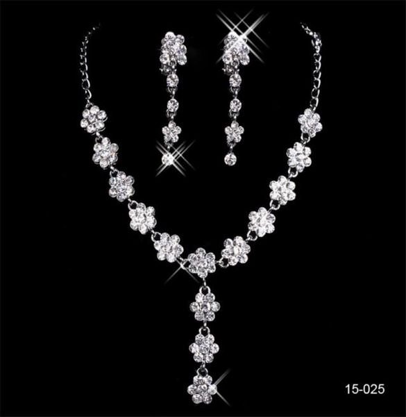 15025 new elegant wedding bridal rhinestone jewelry necklace earring set party jewelry for party bride5159093, White
15025 new elegant wedding bridal rhinestone jewelry necklace earring set party jewelry for party bride5159093, White