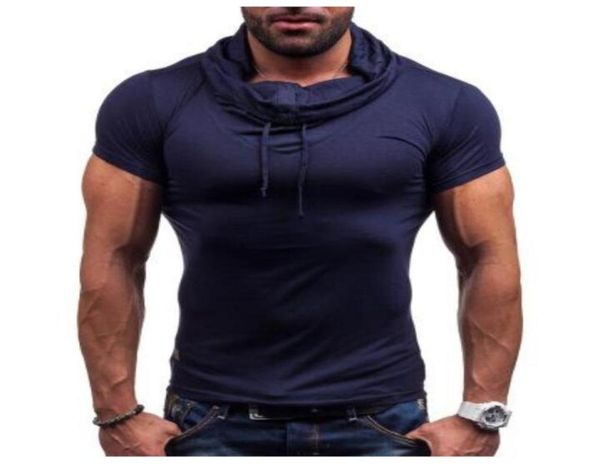 spring summer muscle mens wear solid color heap collar with button pullover short sleeve slim fit cotton shirt9416345, White;black
spring summer muscle mens wear solid color heap collar with button pullover short sleeve slim fit cotton shirt9416345, White;black