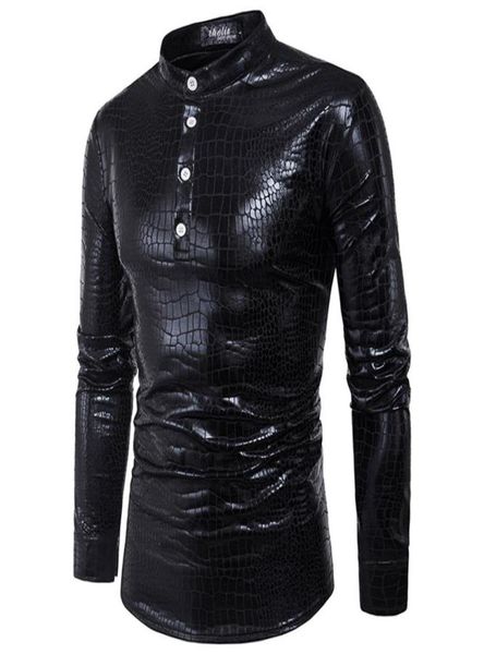 helisopus fashion punk men039s shirts elastic metallic shiny shirt long sleeve slim fit motobiker style pvc leather shirts men4687671, White;black
helisopus fashion punk men039s shirts elastic metallic shiny shirt long sleeve slim fit motobiker style pvc leather shirts men4687671, White;black