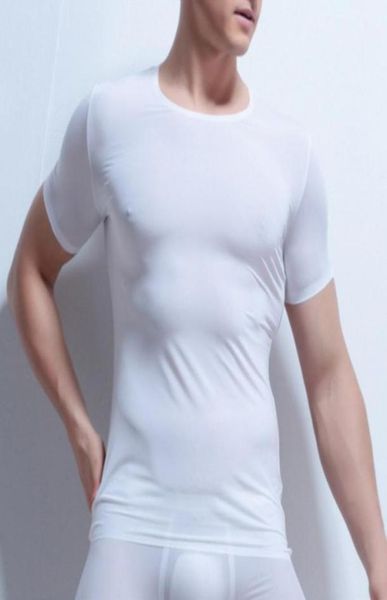 men slim tight tshirts compression tee fitness oneck solid short sleeve ice silk t shirt superthin sleep undershirt14777760, White;black
men slim tight tshirts compression tee fitness oneck solid short sleeve ice silk t shirt superthin sleep undershirt14777760, White;black