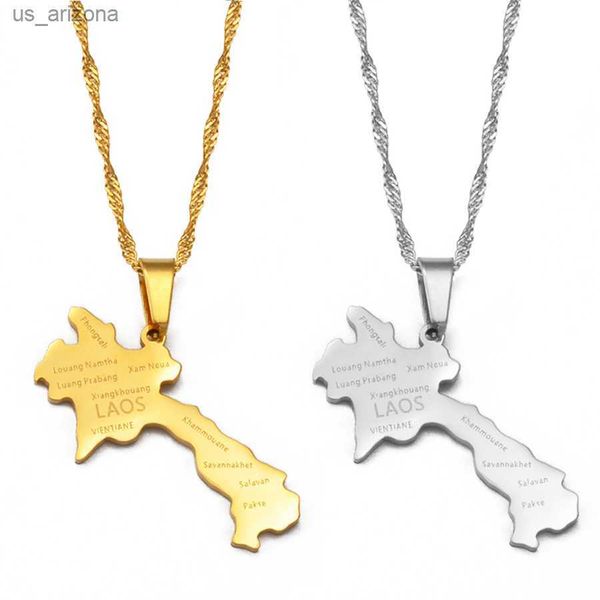 anniyo the lao peoples democratic republic map pendant necklaces laos jewelry #234521 l230620, Silver
anniyo the lao peoples democratic republic map pendant necklaces laos jewelry #234521 l230620, Silver