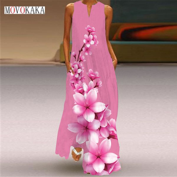 urban dresses movokaka ladies spring summer pink long dress sleeveless v-neck casual beach dresses elegant flowers printed vintage dress wom, White;black
urban dresses movokaka ladies spring summer pink long dress sleeveless v-neck casual beach dresses elegant flowers printed vintage dress wom, White;black