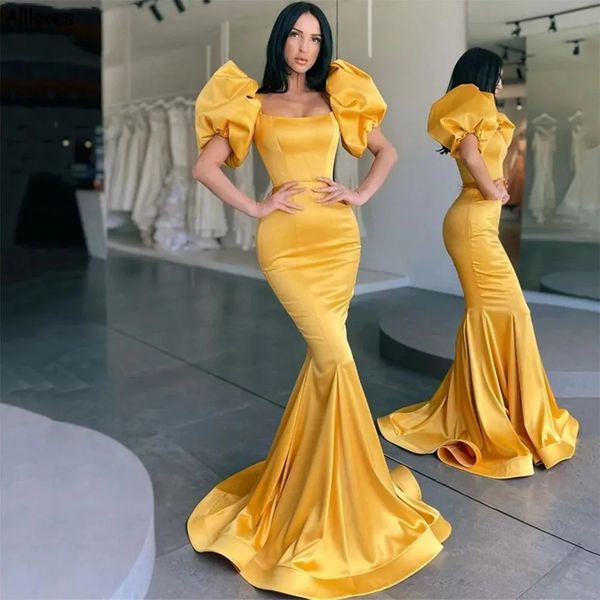 arabic aso ebi yellow mermaid evening dresses with puff short sleeves elegant satin women prom party gowns sweep train simple second recepti, Black;red
arabic aso ebi yellow mermaid evening dresses with puff short sleeves elegant satin women prom party gowns sweep train simple second recepti, Black;red