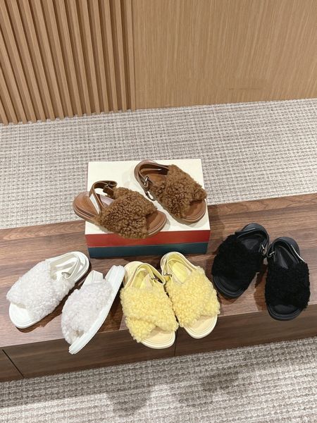 designer slipper women slippers slides white black brown yellow sabot sandals long calf hair leather fussbett shearling light brown z9hh#
designer slipper women slippers slides white black brown yellow sabot sandals long calf hair leather fussbett shearling light brown z9hh#