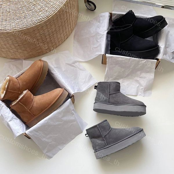 designer boots women booties snow boots men shoes mini boot platform shoe chestnut winter warm sneaker slip on furry highs qualitys with box, Black
designer boots women booties snow boots men shoes mini boot platform shoe chestnut winter warm sneaker slip on furry highs qualitys with box, Black