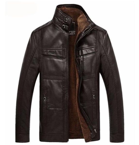 mens leather jacket solid color standup collar leather fleece warmth slim coat 3 colors winter clothing87968887075310, Black
mens leather jacket solid color standup collar leather fleece warmth slim coat 3 colors winter clothing87968887075310, Black