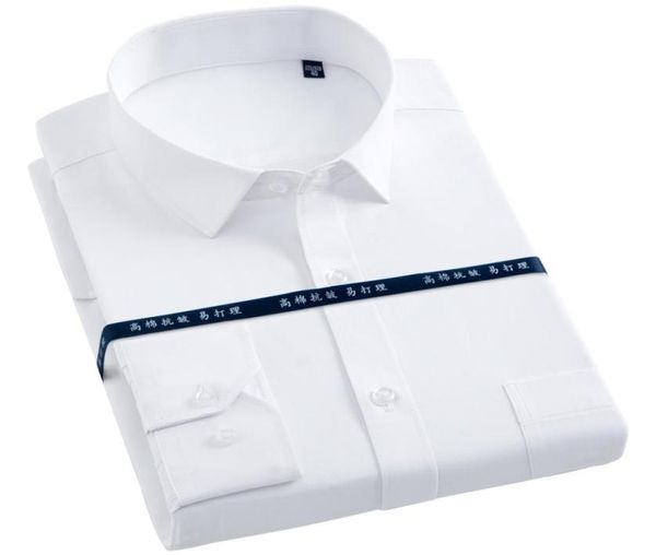 men039s long sleeve solid dress shirt with left chest pocket white business regularfit formal broadclothtwillstripe work shi2153789, White;black
men039s long sleeve solid dress shirt with left chest pocket white business regularfit formal broadclothtwillstripe work shi2153789, White;black