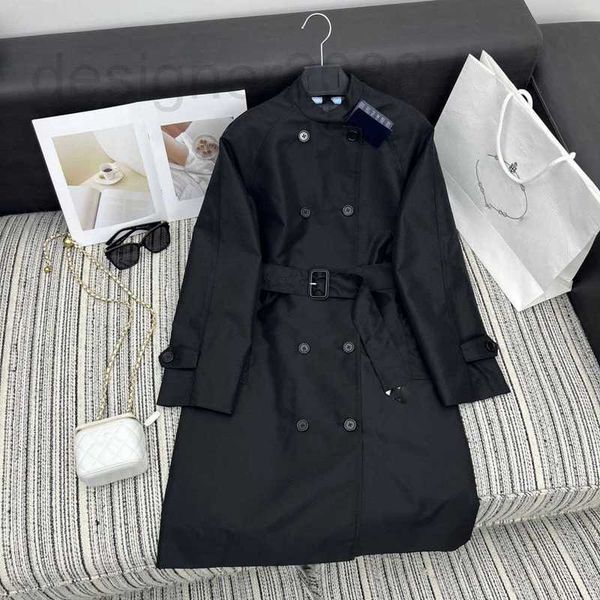 women's trench coats designer 23 new age reducing versatile style celebrity belt triangle decoration double breasted windbreaker women, Tan;black
women's trench coats designer 23 new age reducing versatile style celebrity belt triangle decoration double breasted windbreaker women, Tan;black