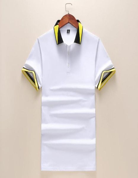 fashion summer mens short sleeve polos shirts cotton solid color mens lapel polos casual slim mens 4011820, White;black
fashion summer mens short sleeve polos shirts cotton solid color mens lapel polos casual slim mens 4011820, White;black