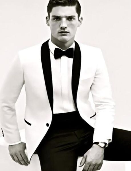 handsome white wedding tuxedos slim fit black shawl lapel suits for men one button groom jacket fee bow tie29836325304471, Black;gray
handsome white wedding tuxedos slim fit black shawl lapel suits for men one button groom jacket fee bow tie29836325304471, Black;gray