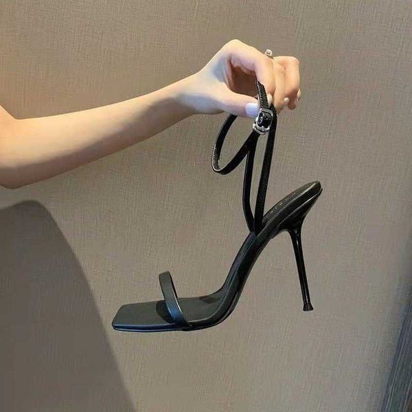 fairy style square toe women's sandals summer 2023 new stiletto temperament high heels women office career fashion shoes pu 230807, Black
fairy style square toe women's sandals summer 2023 new stiletto temperament high heels women office career fashion shoes pu 230807, Black