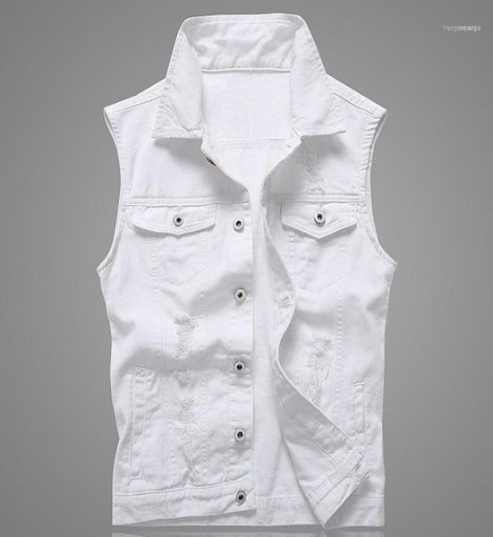 men039s vests hole denim waistcoat men white jeans vest solid rock for fashions summer sleeveless jacket 5xl punk biker ripped12446302, Black;white
men039s vests hole denim waistcoat men white jeans vest solid rock for fashions summer sleeveless jacket 5xl punk biker ripped12446302, Black;white