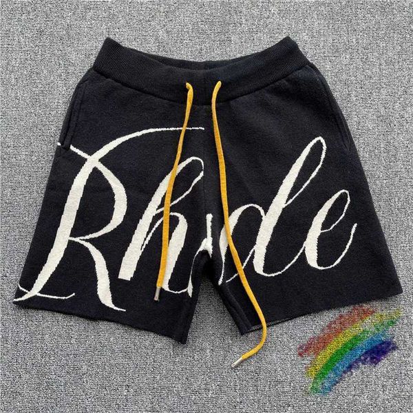 rhude jacquard drawstring shorts men women 1 1 yellow drawstring rhude knit shorts breeches, White;black
rhude jacquard drawstring shorts men women 1 1 yellow drawstring rhude knit shorts breeches, White;black