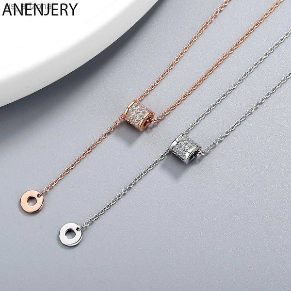 anenjery silver color cylinder mosaic cubic zircon pendant necklace fashion clavicle chain geometric jewelry for women s-n506 l230620
anenjery silver color cylinder mosaic cubic zircon pendant necklace fashion clavicle chain geometric jewelry for women s-n506 l230620