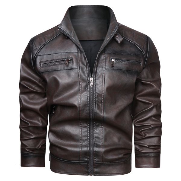 men's jackets leather autumn winter casual motorcycle pu jacket biker coats brand clothing eu size b01594 230809, Black;brown
men's jackets leather autumn winter casual motorcycle pu jacket biker coats brand clothing eu size b01594 230809, Black;brown