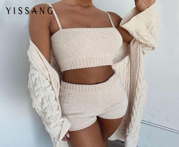 yissang summer knitted two piece set women strap short sleeve crop and pants matching set 2 piece lounge wear 20203824097, Gray
yissang summer knitted two piece set women strap short sleeve crop and pants matching set 2 piece lounge wear 20203824097, Gray