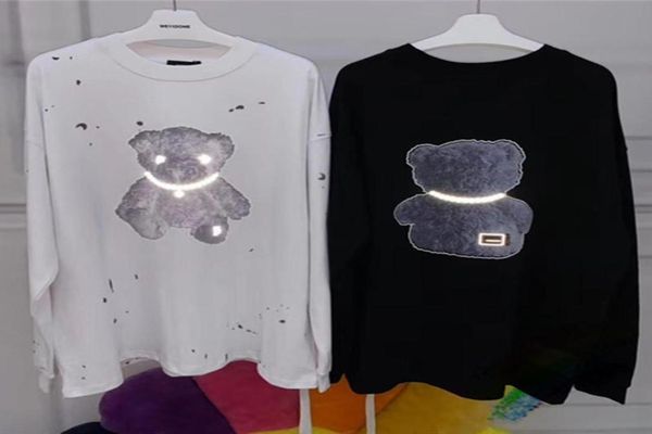 men039s tshirts long sleeve reflective bear printing we11done t shirt men women washed old vintage tshirt5024789, White;black
men039s tshirts long sleeve reflective bear printing we11done t shirt men women washed old vintage tshirt5024789, White;black