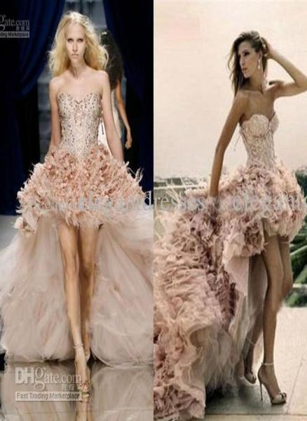 sparkly aline strapless feather tulle short front and long back prom dresses cbd0993670647, Black
sparkly aline strapless feather tulle short front and long back prom dresses cbd0993670647, Black