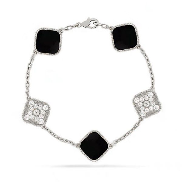 van clover bracelet jewelry designer bracelet new four-leaf clover bracelet female south simple ins fashion five-flower fritillary luck girl, Golden;silver
van clover bracelet jewelry designer bracelet new four-leaf clover bracelet female south simple ins fashion five-flower fritillary luck girl, Golden;silver