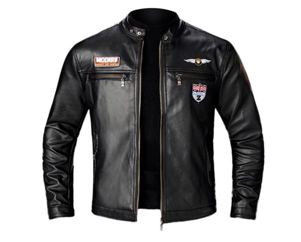 kancoold 2019 new autumn winter male leather jacket motorcycle coat mens stand collar coats leather biker jackets jaqueta 8249246348, Black;brown
kancoold 2019 new autumn winter male leather jacket motorcycle coat mens stand collar coats leather biker jackets jaqueta 8249246348, Black;brown