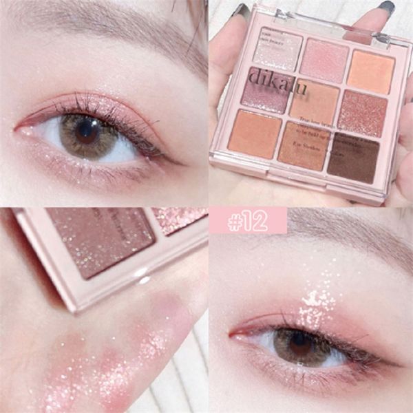 9 colors sakura christmas palette shimmer shine eyeshadow palette matte glitter eyeshadow palette shiny eye shadow eye pigments a20
9 colors sakura christmas palette shimmer shine eyeshadow palette matte glitter eyeshadow palette shiny eye shadow eye pigments a20