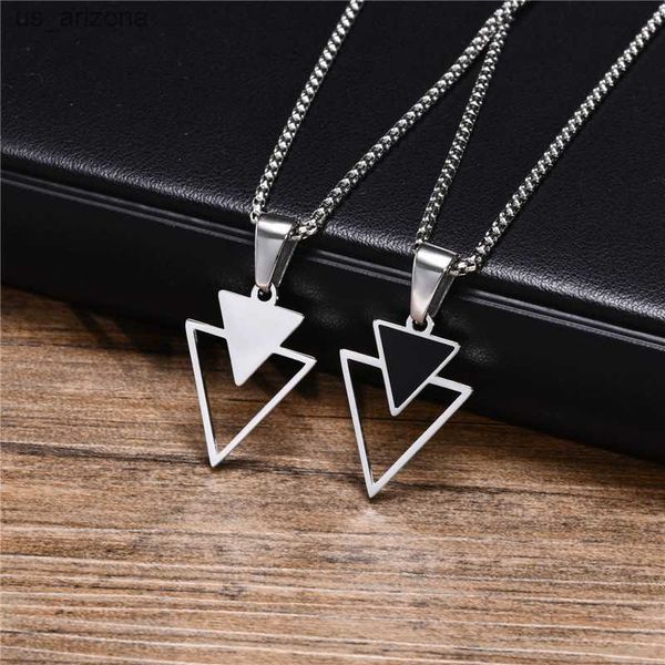 letapi new fashion triangle pendant necklace for men silver color stainless steel hollow geometric collar male jewelry gift l230620
letapi new fashion triangle pendant necklace for men silver color stainless steel hollow geometric collar male jewelry gift l230620