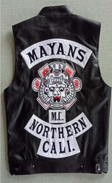 mc motorcycle punk vests locomotive pu leather black vest men fashion clothing black coat5269334, Black;white
mc motorcycle punk vests locomotive pu leather black vest men fashion clothing black coat5269334, Black;white