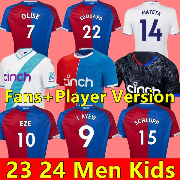 23 24 olise crystal soccer jerseys 2023 zaha eze j.ayew palace home football shirt kit benteke schlupp mateta edouard gallagher jersey unifo, Black;yellow
23 24 olise crystal soccer jerseys 2023 zaha eze j.ayew palace home football shirt kit benteke schlupp mateta edouard gallagher jersey unifo, Black;yellow