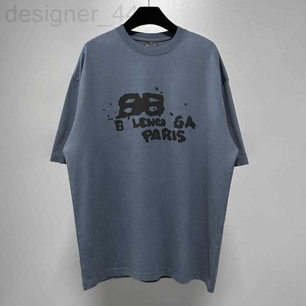 women's t-shirt designer correct version paris b home bb graffiti letter print men's and loose worn short sleeve t-shirt m879, White
women's t-shirt designer correct version paris b home bb graffiti letter print men's and loose worn short sleeve t-shirt m879, White
