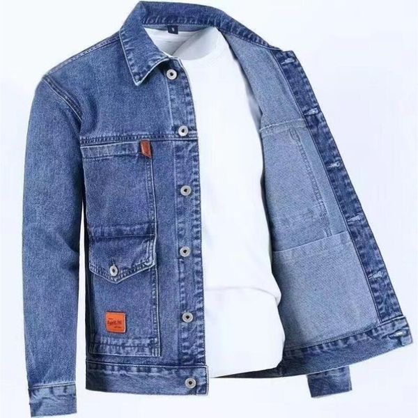 2023 autumn and winter new men's classic fashion all-match denim jacket men's fleece thickening warm high-quality jacket s-5xl, Black;brown
2023 autumn and winter new men's classic fashion all-match denim jacket men's fleece thickening warm high-quality jacket s-5xl, Black;brown