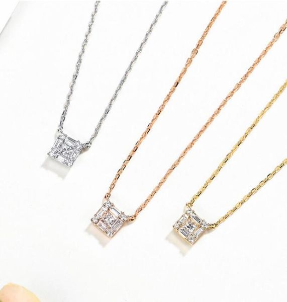 ins selling simple fashion jewelry 925 sterling silver four claw princess white z cz diamond women wedding pendant clavicl7231522
ins selling simple fashion jewelry 925 sterling silver four claw princess white z cz diamond women wedding pendant clavicl7231522