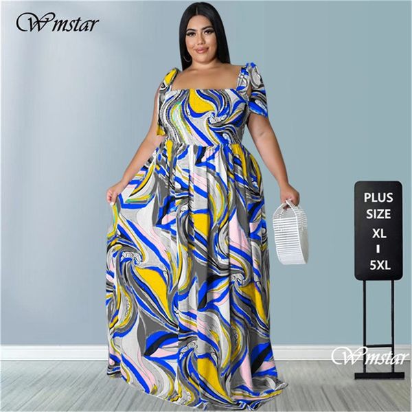 plus size dresses wmstar size summer dres 's clothing flower printed slip bandage elegant mini wholesale drop 230809, Black
plus size dresses wmstar size summer dres 's clothing flower printed slip bandage elegant mini wholesale drop 230809, Black