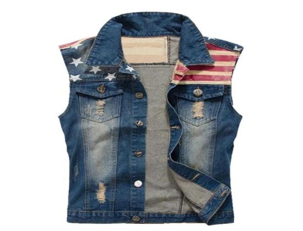 ginzous men039s casual stars and strip print patch design denim vest american flag holes ripped coat plus large size tank 58274729508, Black;white
ginzous men039s casual stars and strip print patch design denim vest american flag holes ripped coat plus large size tank 58274729508, Black;white